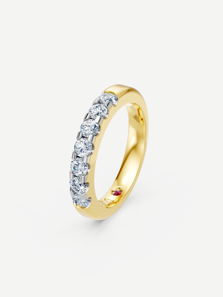 Yellow Gold Diamond Ring from 0.69 ct | MARRY ME by Ribas