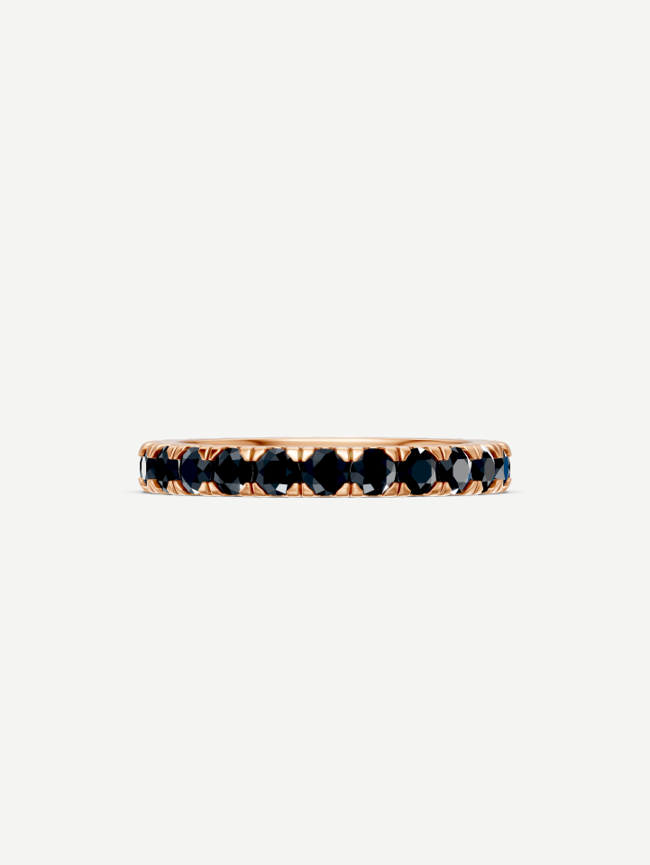 Rose Gold Black Diamond Ring from 2.26 ct | MARRY ME