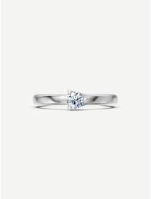 White Gold Diamond Ring MOT195010 from 0.30 ct | MARRY ME