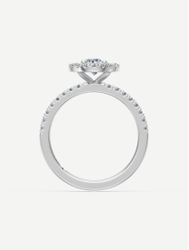 White Gold Diamond Ring MOT196086 from 0.82 ct | MARRY ME