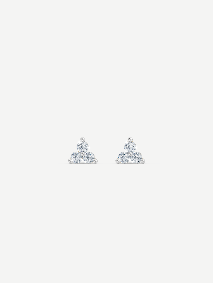 Yellow Gold Diamond Earrings 0.06 ct | MARRY ME by Ribas