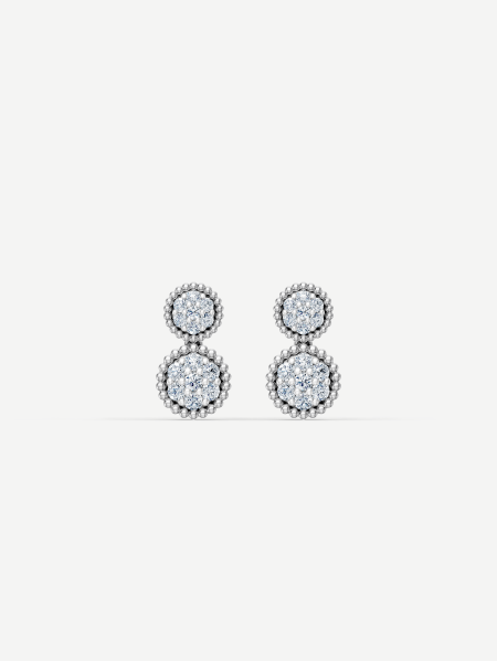 Diamond Earrings – White Gold