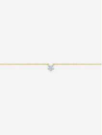 Yellow Gold Diamond Pendant 0.06 ct | MARRY ME by Ribas