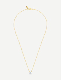 Yellow Gold Diamond Pendant 0.06 ct | MARRY ME by Ribas