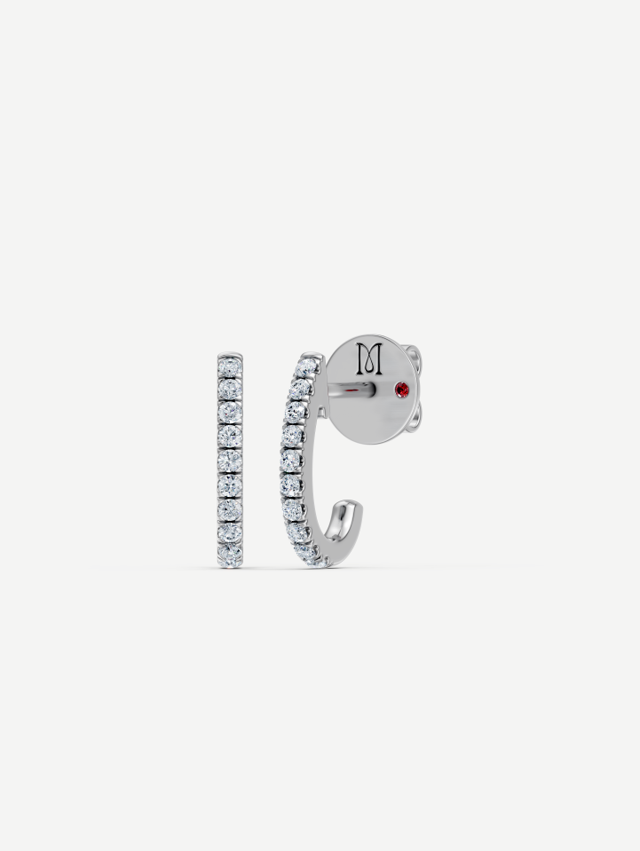 White Gold Diamond Earrings from 0.14 ct | MARRY ME by Ribas