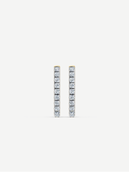 Diamond Earrings – Yellow Gold