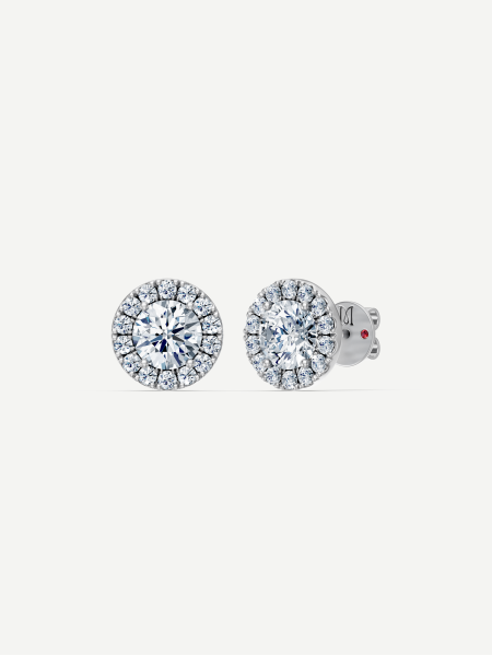 Diamond Earrings – White Gold