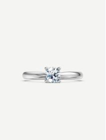 White Gold Diamond Ring MOT074216 from 0.49 ct | MARRY ME