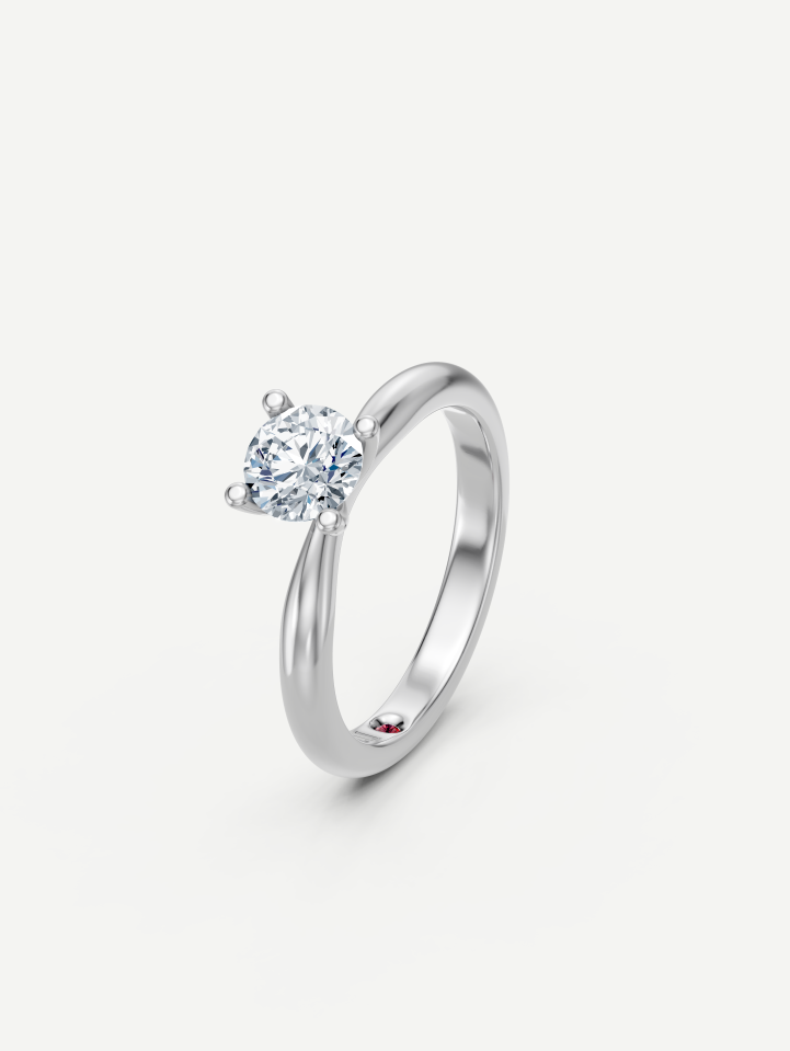 White Gold Diamond Ring MOT140928 from 0.70 ct | MARRY ME