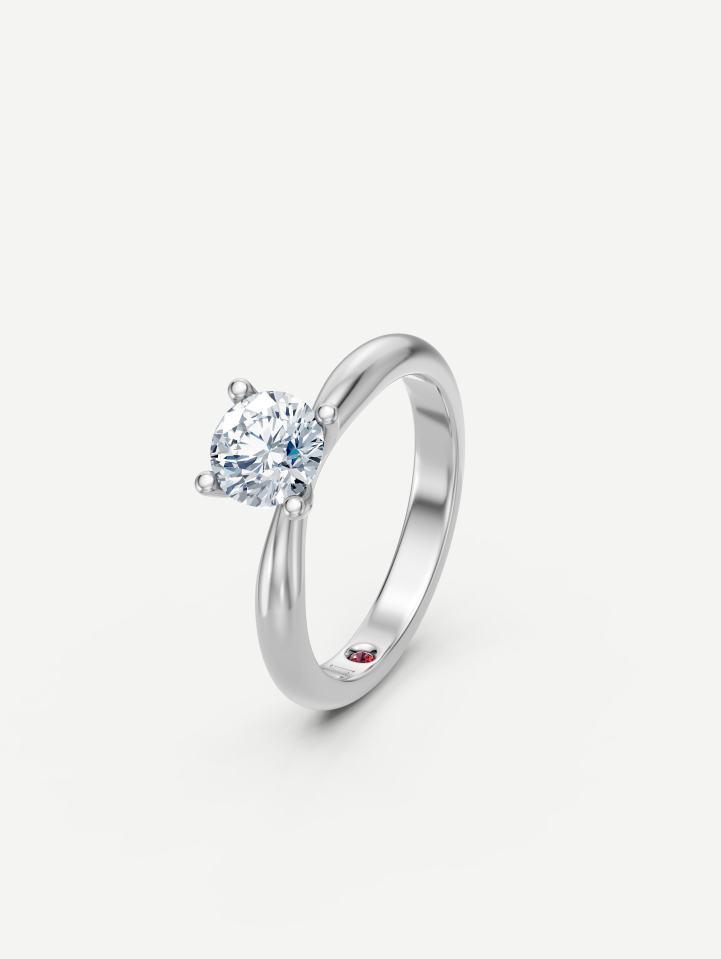 White Gold Diamond Ring from 1.01 ct | MARRY ME by Ribas