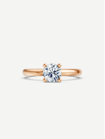 Rose Gold Diamond Ring 1.04 ct | MARRY ME by Ribas