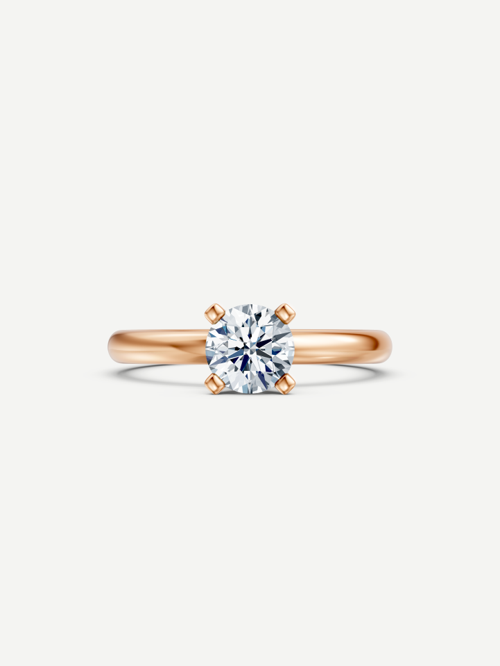 Rose Gold Diamond Ring 1.04 ct | MARRY ME by Ribas