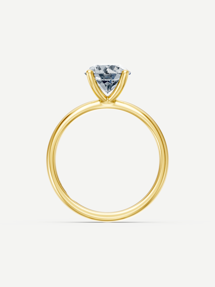 Yellow Gold Diamond Ring from 1.51 ct | MARRY ME by Ribas