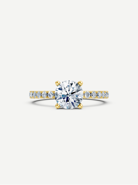 Diamond Ring – Yellow Gold