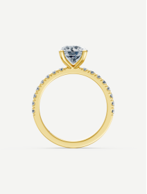 Yellow Gold Diamond Ring 1.74 ct | MARRY ME by Ribas