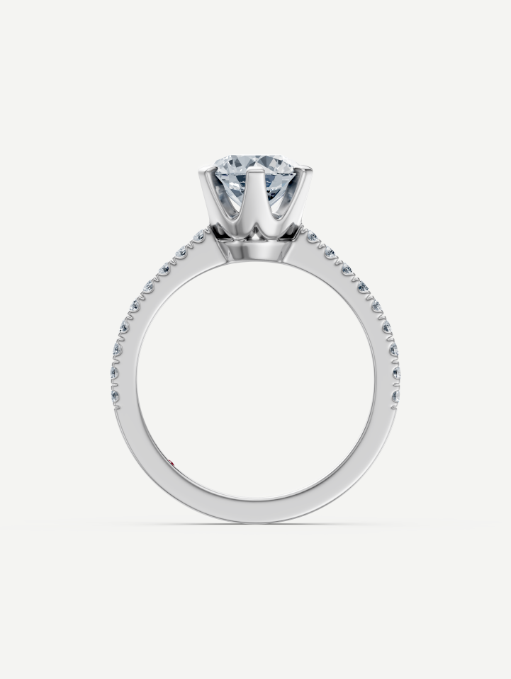 White Gold Diamond Ring 1.90 ct | MARRY ME by Ribas