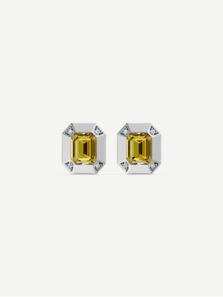 Diamond Earrings – White Gold