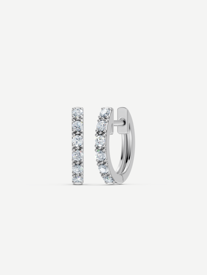 White Gold Diamond Earrings from 0.39 ct | MARRY ME by Ribas