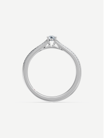 White Gold Diamond Ring MOT188487 from 0.19 ct | MARRY ME
