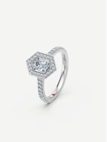 White Gold Diamond Ring MOT051712 from 0.82 ct | MARRY ME