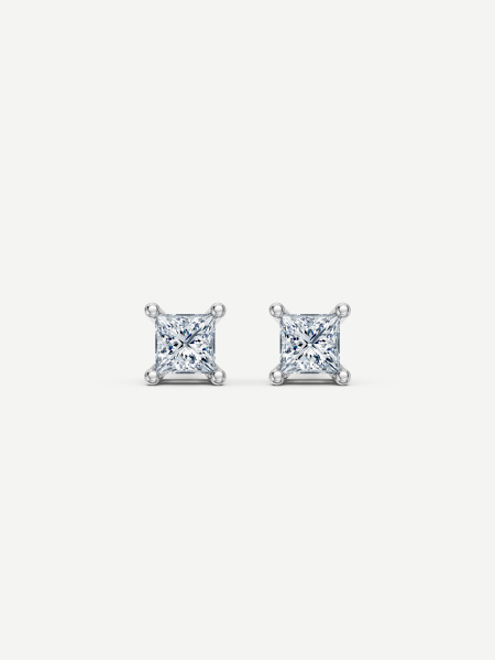 Diamond Earrings – White Gold
