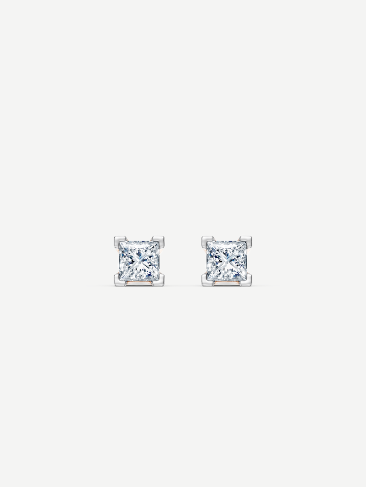 Rose Gold Diamond Earrings MOT079396 0.40 ct | MARRY ME