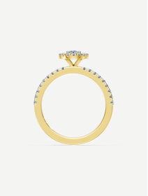 Yellow Gold Diamond Ring from 0.49 ct | MARRY ME by Ribas