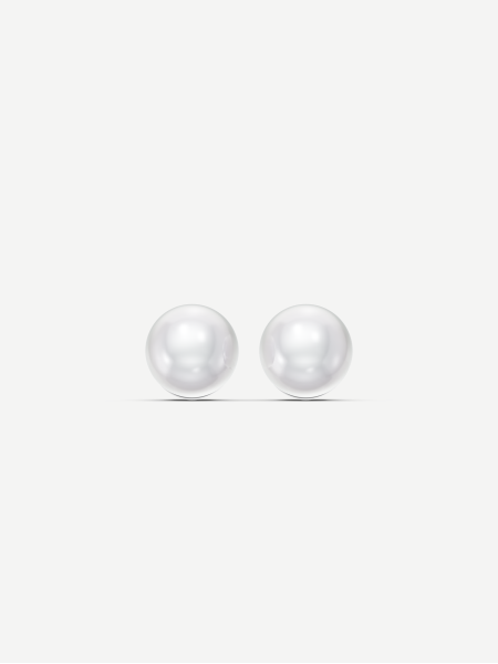 Pearl Earrings – White Gold