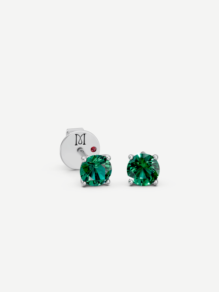 White Gold Emerald Earrings from 0.69 ct | MARRY ME by Ribas