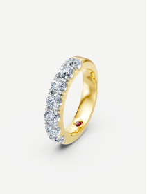 Yellow Gold Diamond Ring MOT122634 from 1.23 ct | MARRY ME