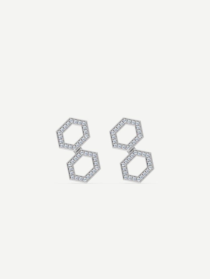 White Gold Diamond Earrings MOT248181 0.30 ct | MARRY ME