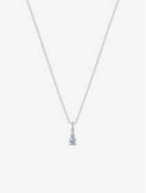 White Gold Diamond Pendant 0.14 ct | MARRY ME by Ribas
