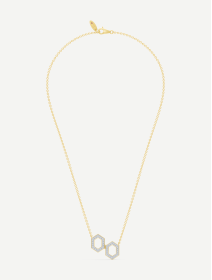 Yellow Gold Diamond Pendant 0.15 ct | MARRY ME by Ribas