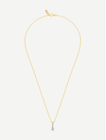 Yellow Gold Diamond Pendant 0.13 ct | MARRY ME by Ribas