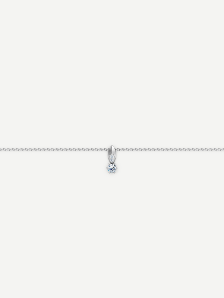 White Gold Diamond Pendant 0.16 ct | MARRY ME by Ribas