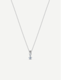 White Gold Diamond Pendant 0.16 ct | MARRY ME by Ribas