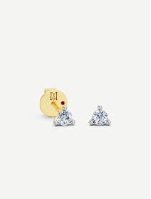 Yellow Gold Diamond Earrings 0.30 ct | MARRY ME by Ribas