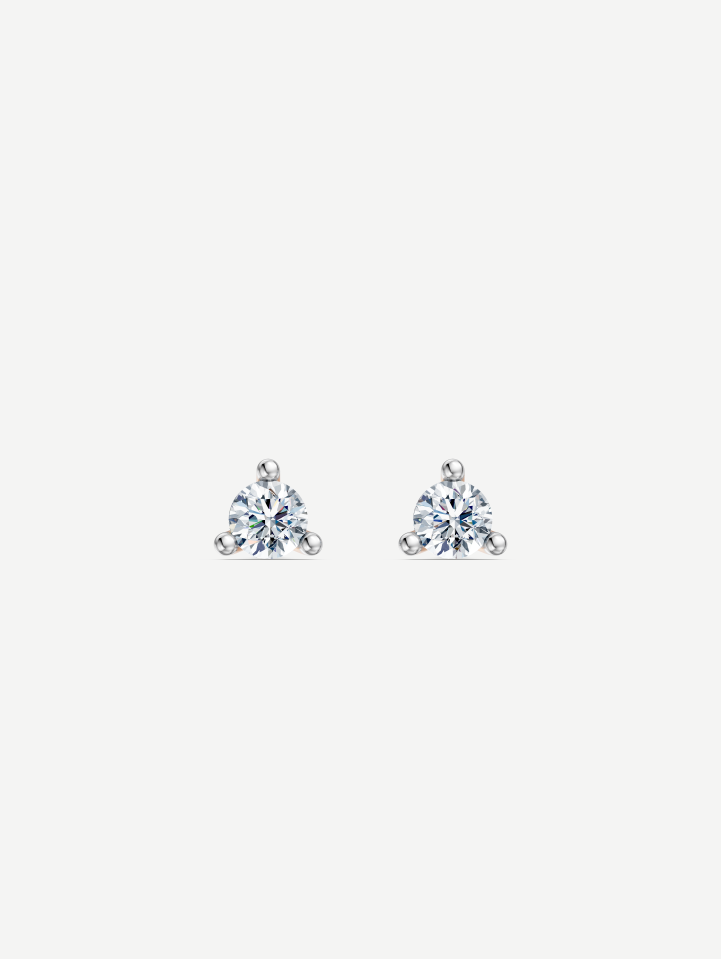 Rose Gold Diamond Earrings 0.30 ct | MARRY ME by Ribas
