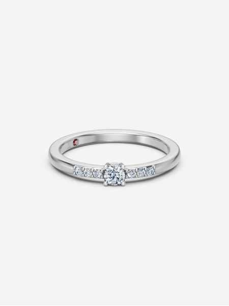 Diamond Ring – White Gold