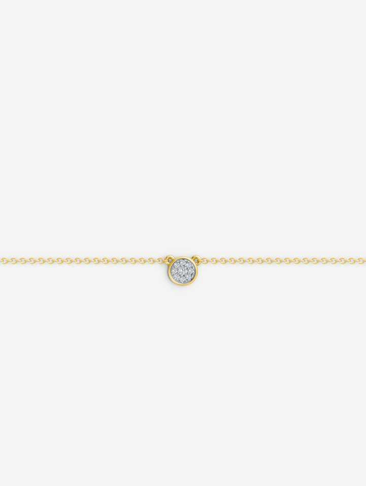 Yellow Gold Diamond Pendant from 0.04 ct | MARRY ME by Ribas
