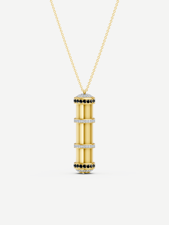 Signature Yellow Gold Chain with Pendant from 1.17 ct