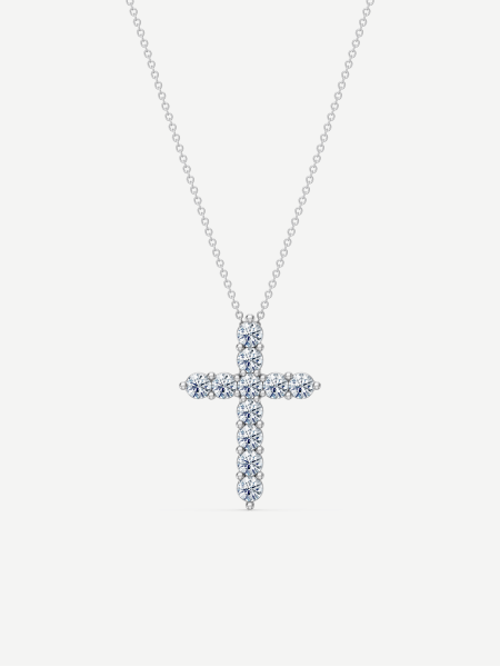 Diamond Pendant – White Gold