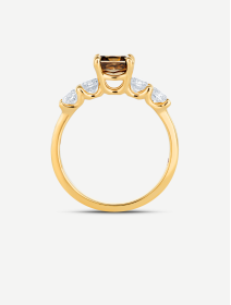 Yellow Gold Diamond Ring 1.87 ct | MARRY ME by Ribas