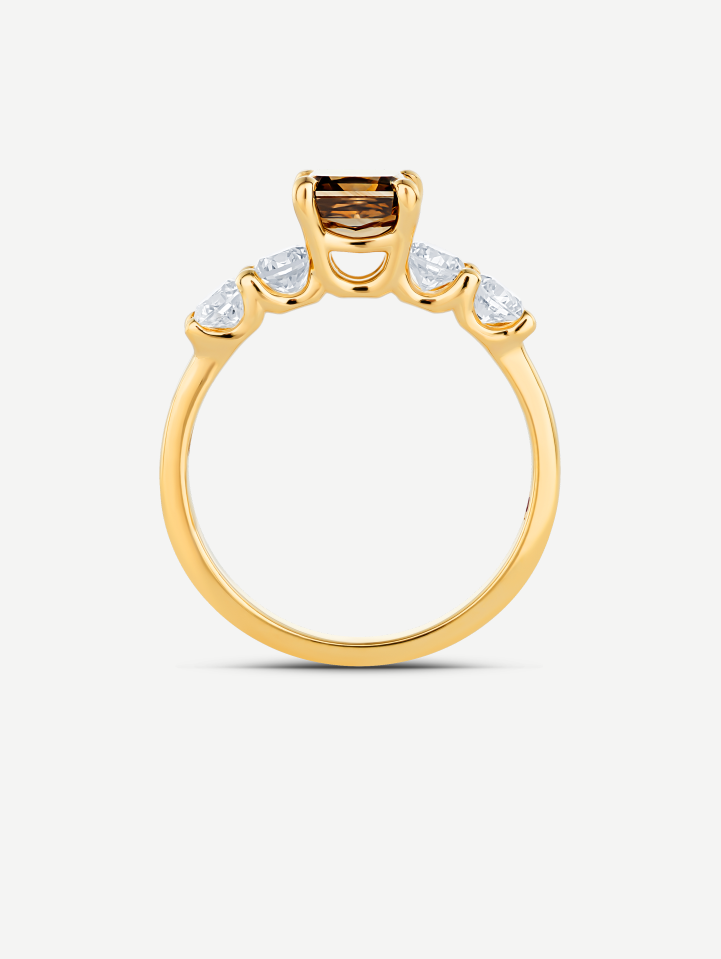 Yellow Gold Diamond Ring 1.87 ct | MARRY ME by Ribas