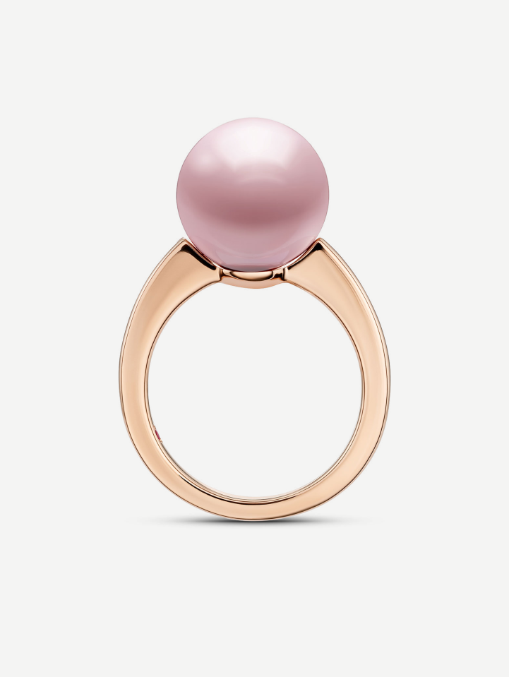 Rose Gold Pearl Ring | MARRY ME by Ribas