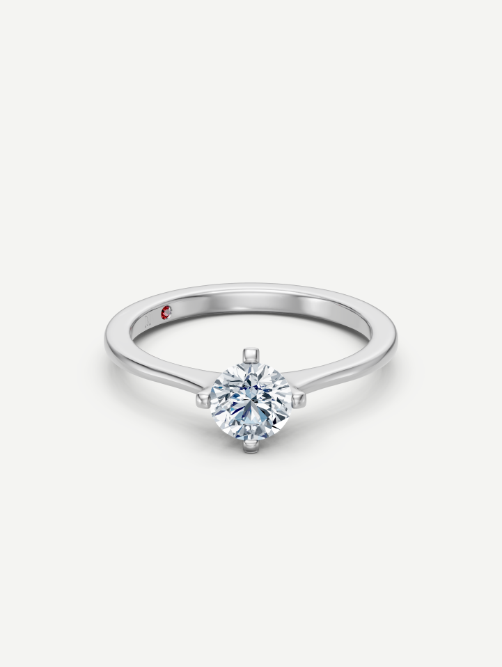 White Gold Diamond Ring MOT073271 from 0.70 ct | MARRY ME