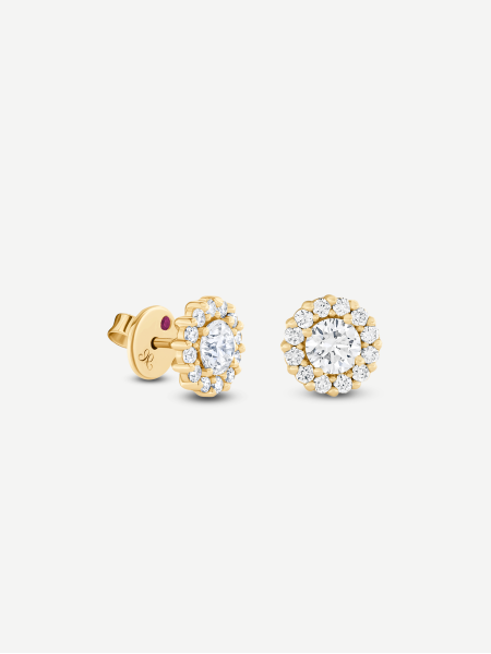 Diamond Earrings – Yellow Gold