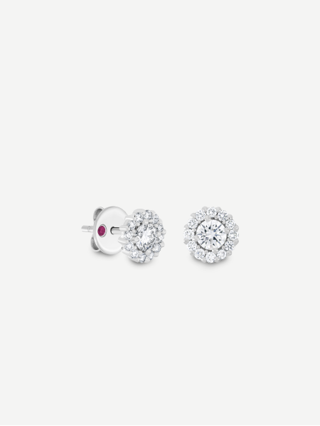 Diamond Earrings – White Gold