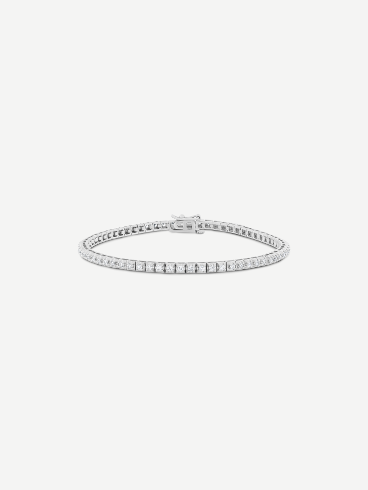 White Gold White Diamond Tennis Bracelet from 0.96 ct