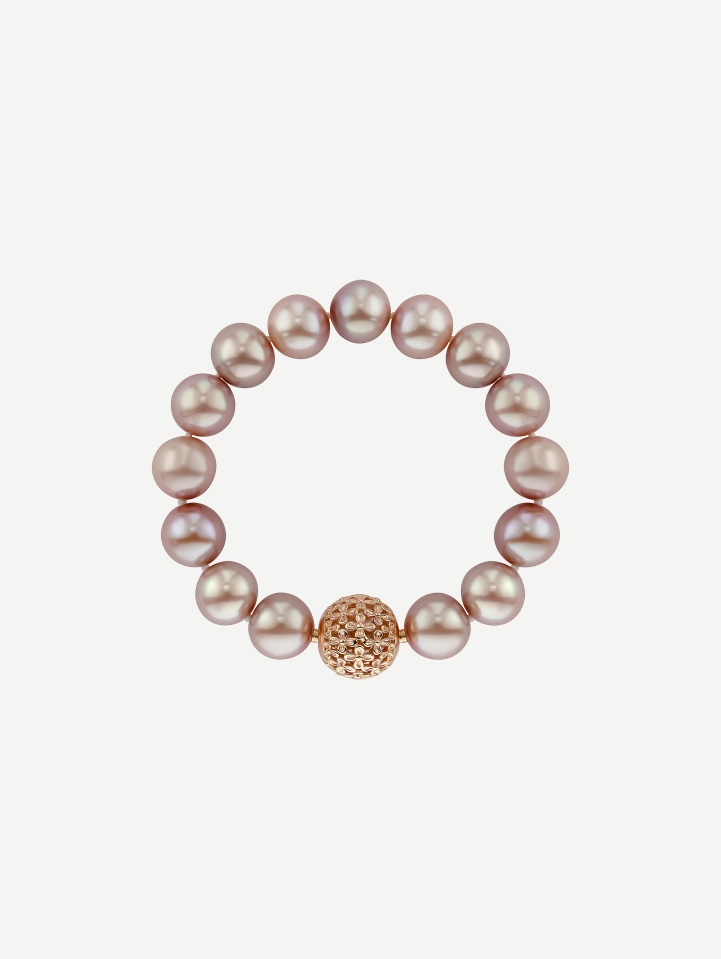 Rose Gold Freshwater Pearl Bracelet | MARRY ME by Ribas